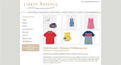 Desktop Screenshot of littlerascalsclothes.com